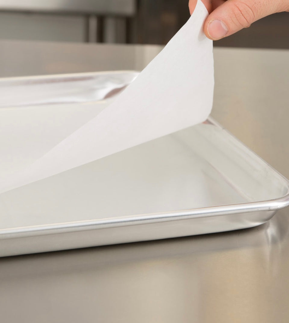 Parchment Lined Baking Sheet