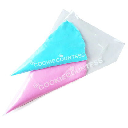 The Cookie Countess 10 in- 40 micron tip less piping bag