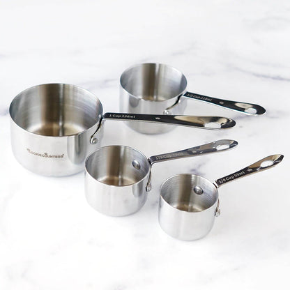 Stainless Steele measuring cups 4 pc set