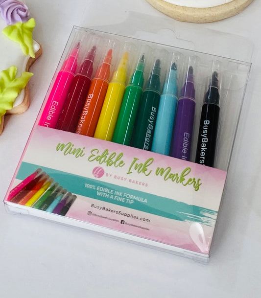 Mini Edible Ink Markers 10 pack
