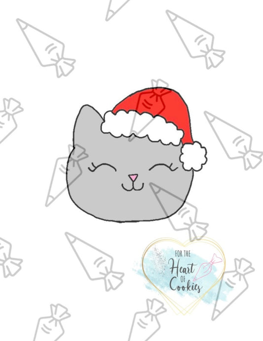 Santas cat hat